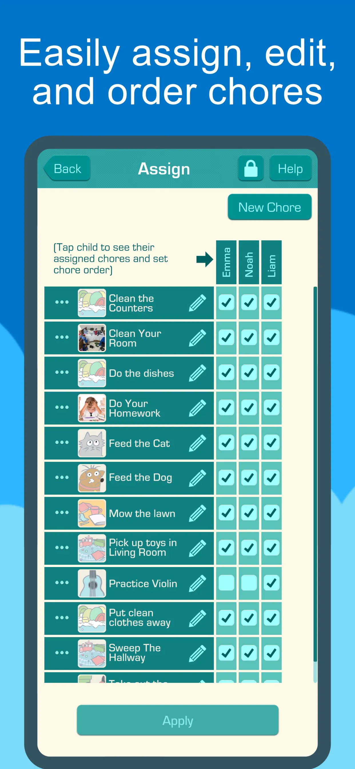 Chores & Allowance Bot
