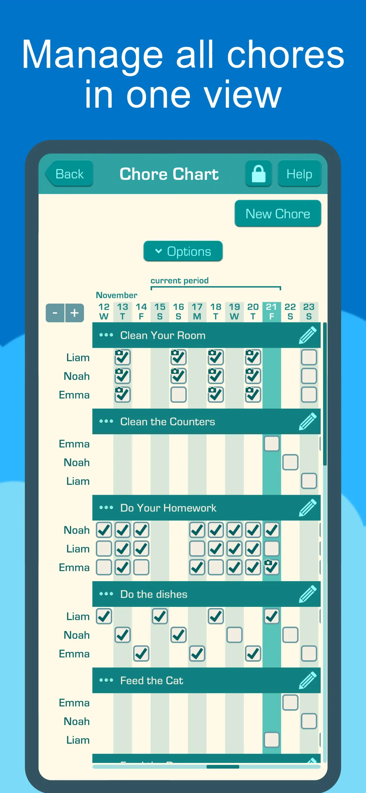 Chores & Allowance Bot