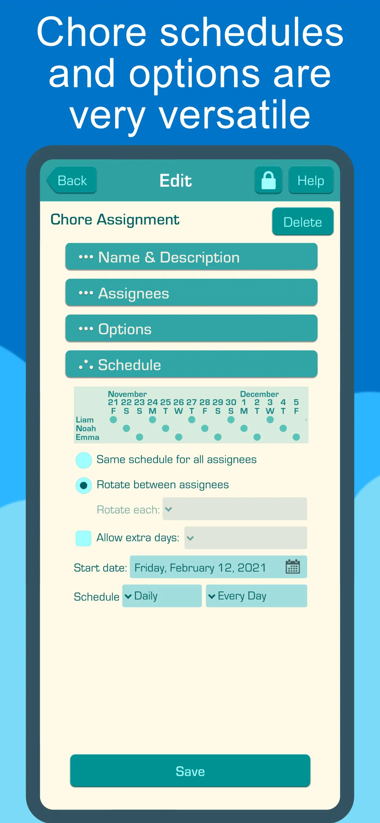 Chores & Allowance Bot