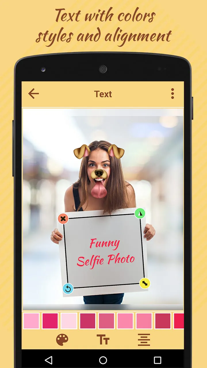 Funny Doggy Selfie Photo