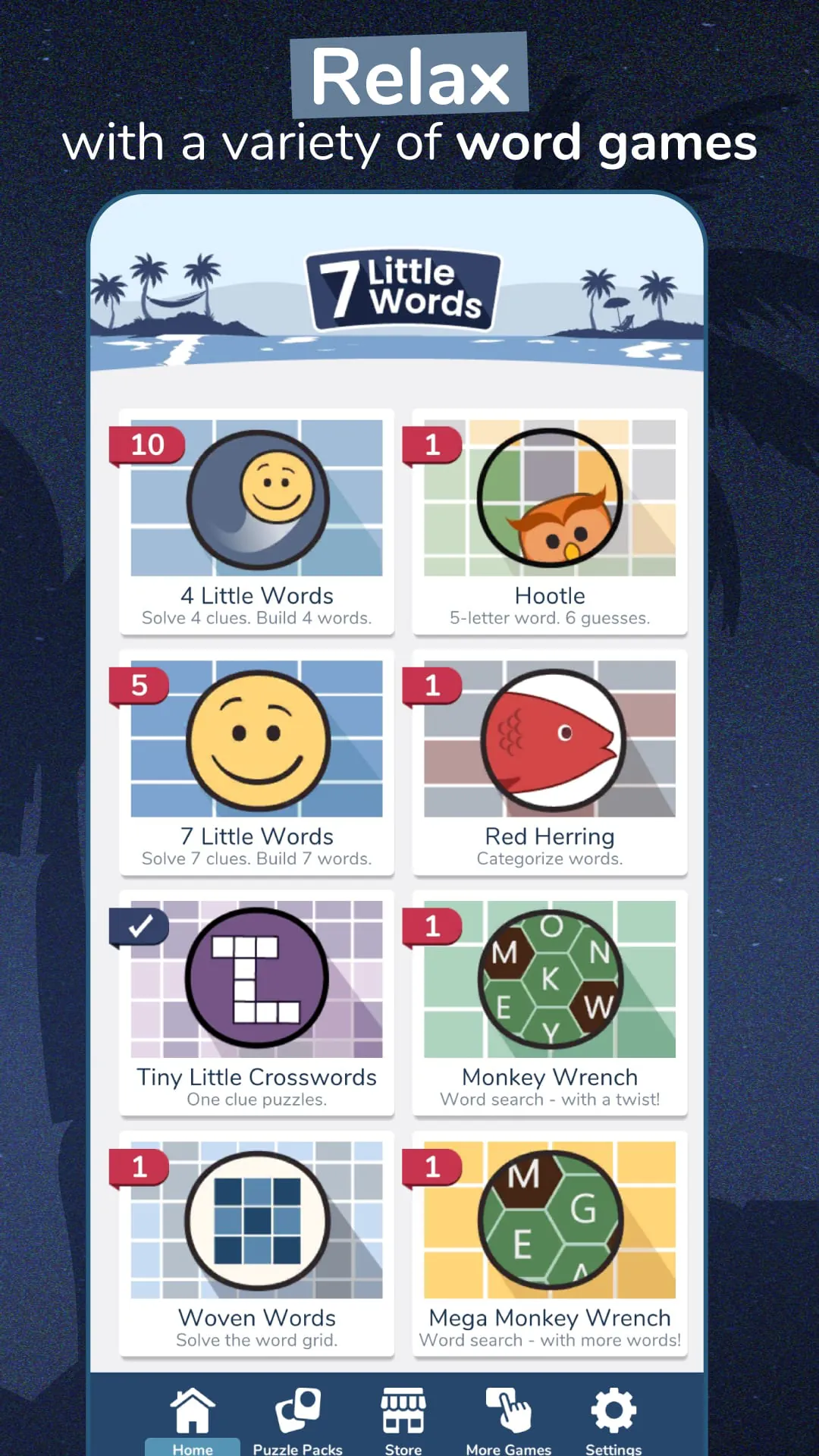 7 Little Words and More