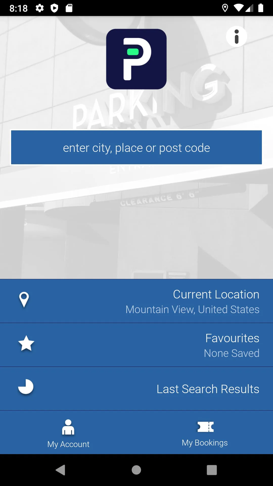 Parkopedia Parking
