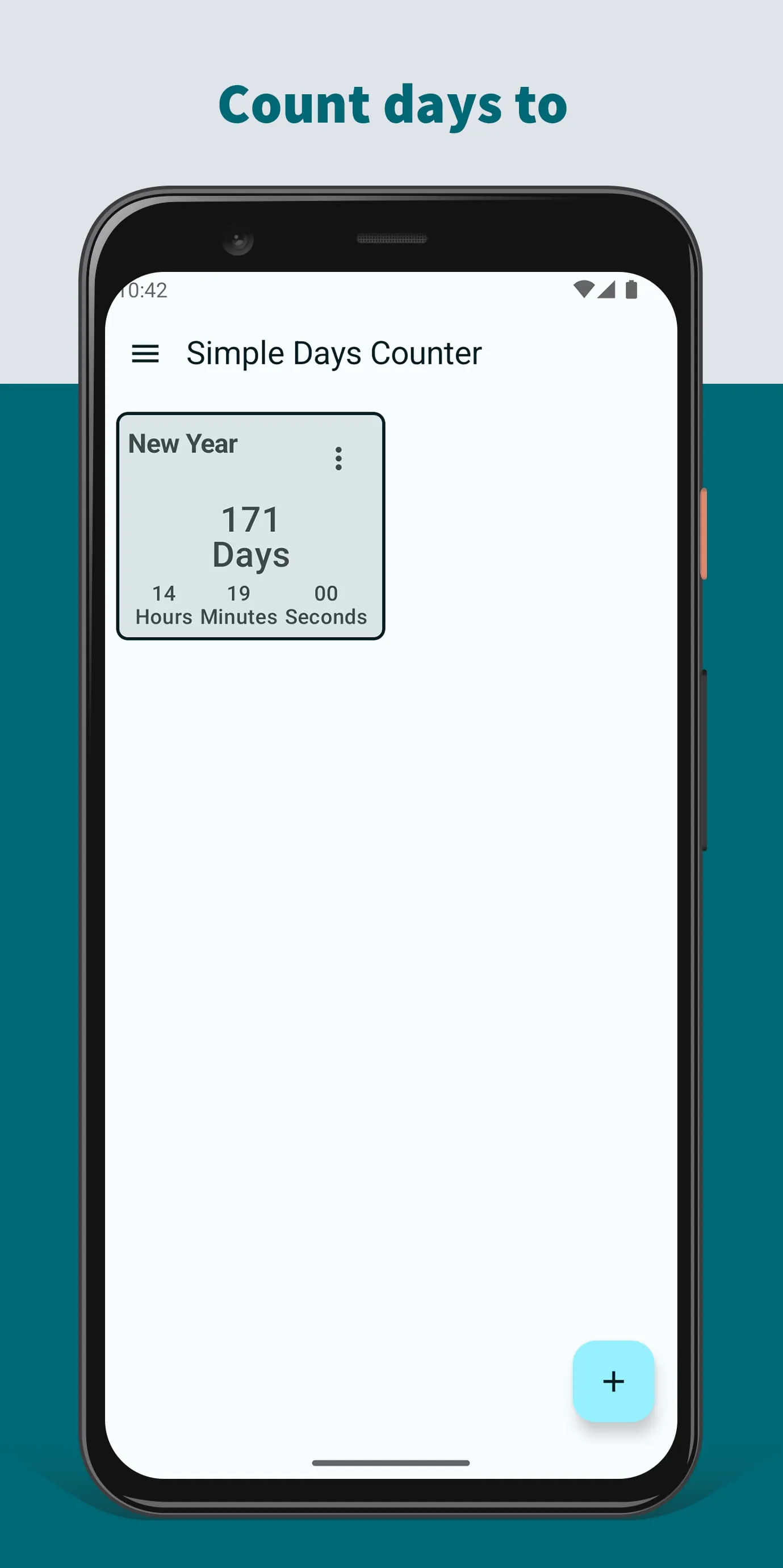Simple Days Counter