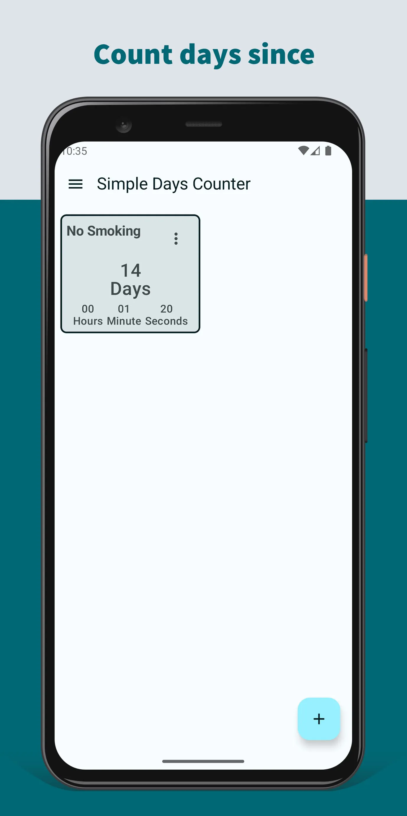 Simple Days Counter