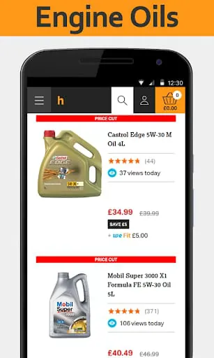 Outlet for Halfords