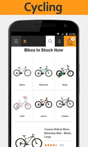 Outlet for Halfords