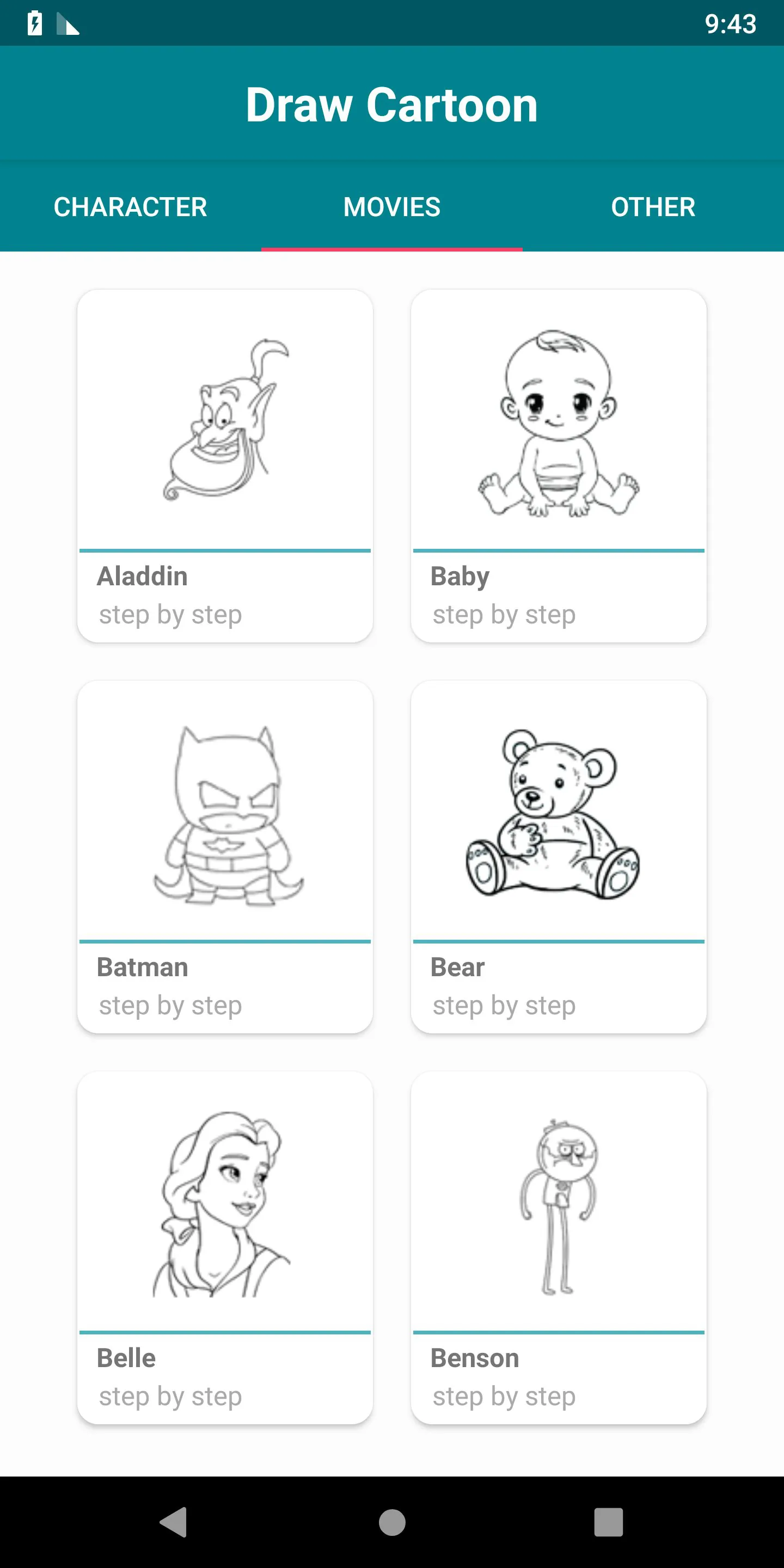 Draw Cartoon Characters