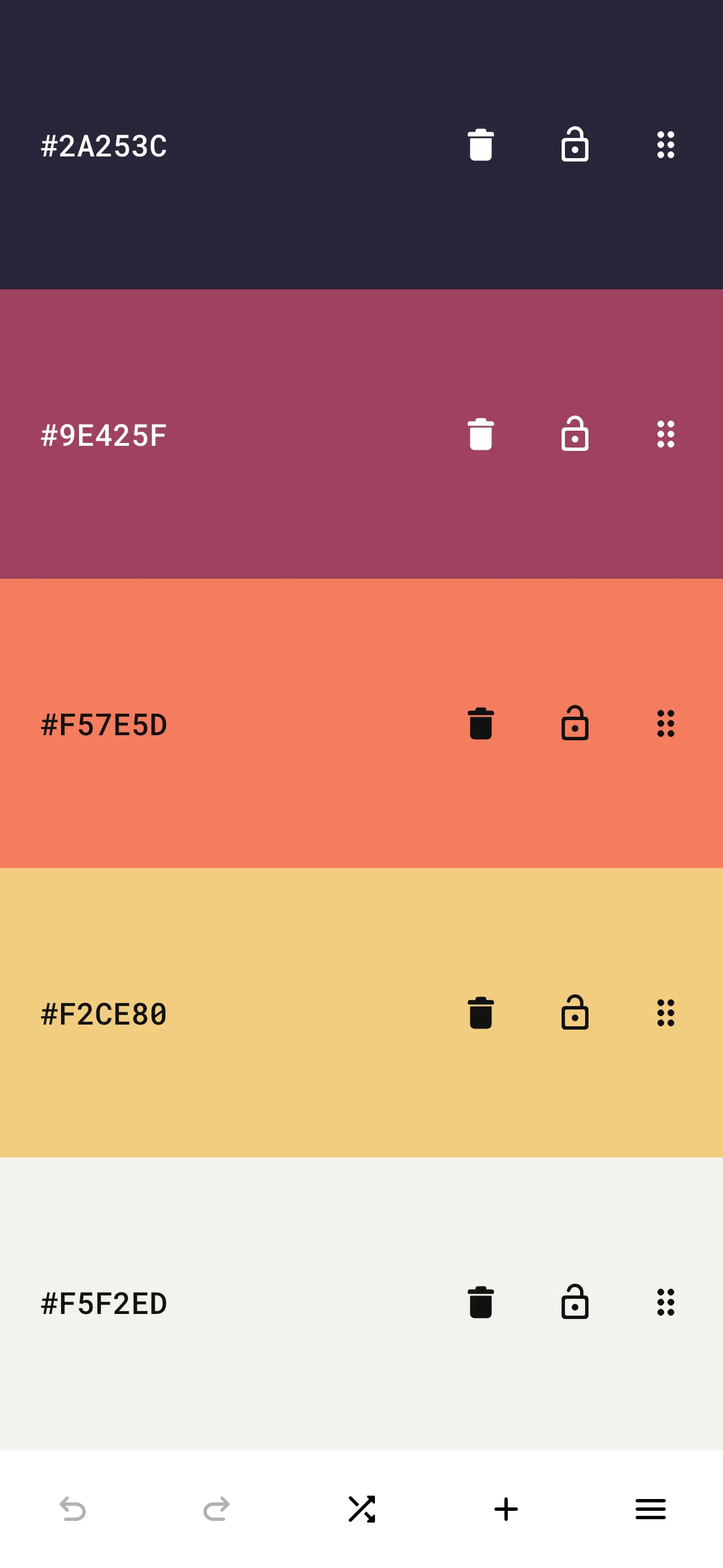 Pigments Color Palette Creator