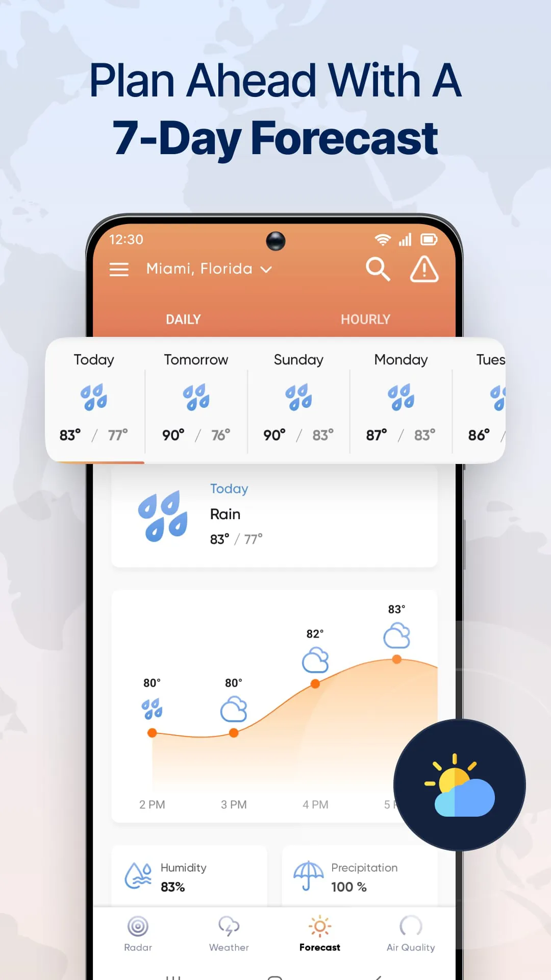 Live Weather Radar Launcher