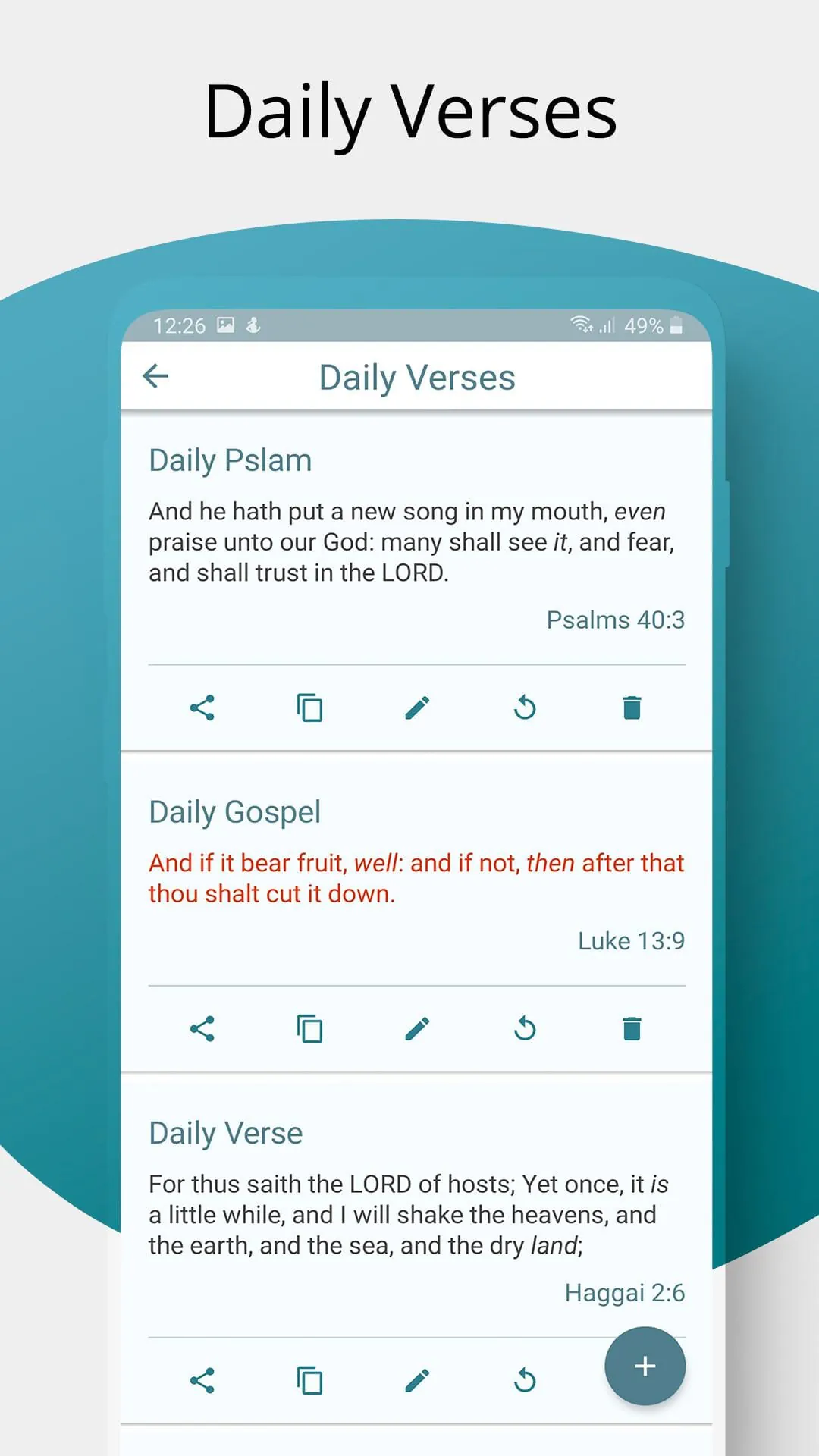 Morning and Evening Devotional
