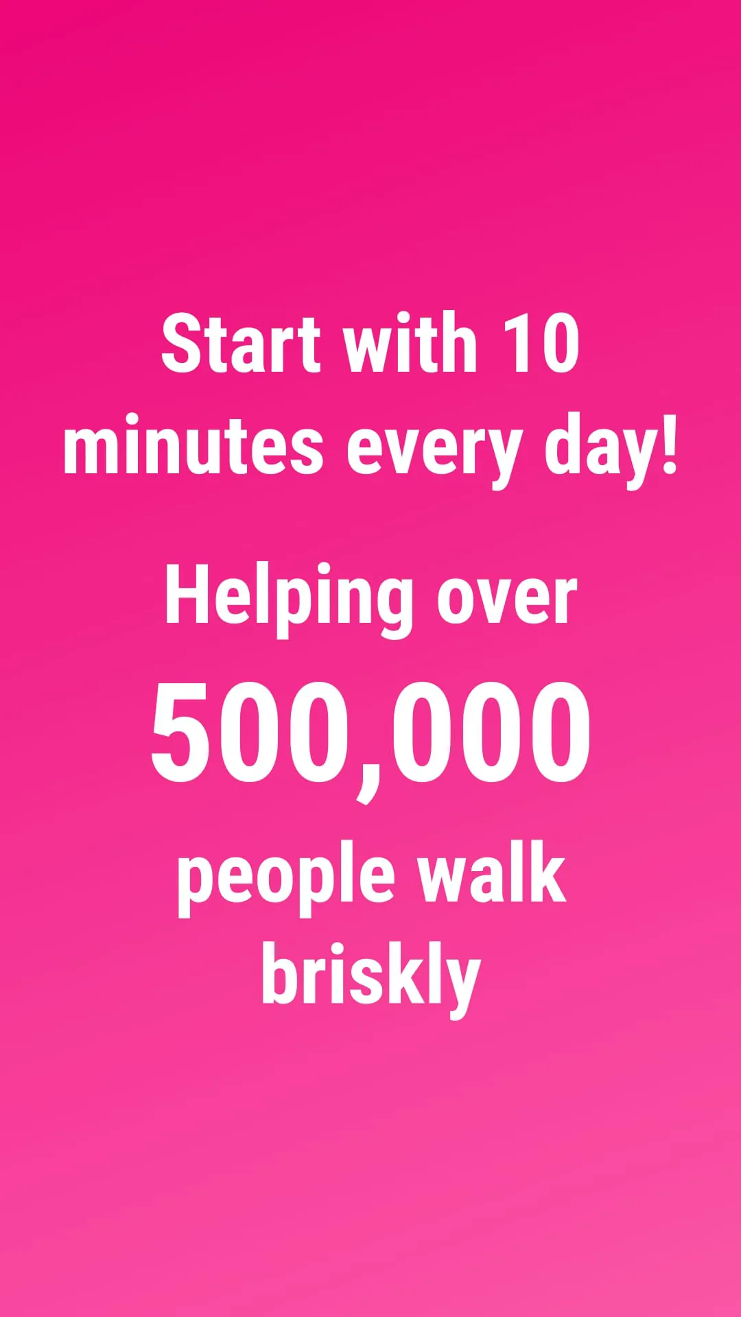 NHS Active 10 Walking Tracker