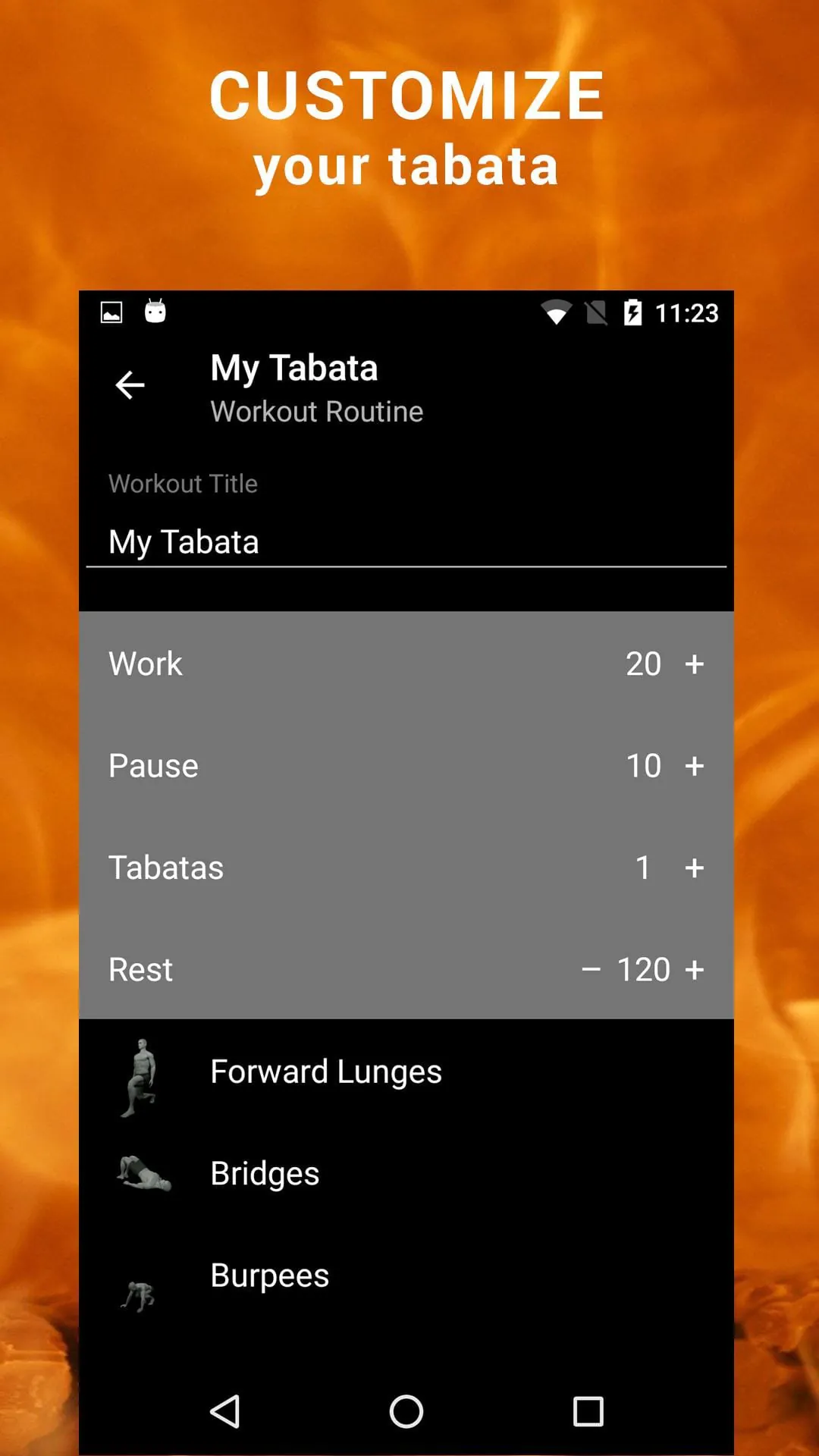 Tabata Training at Home