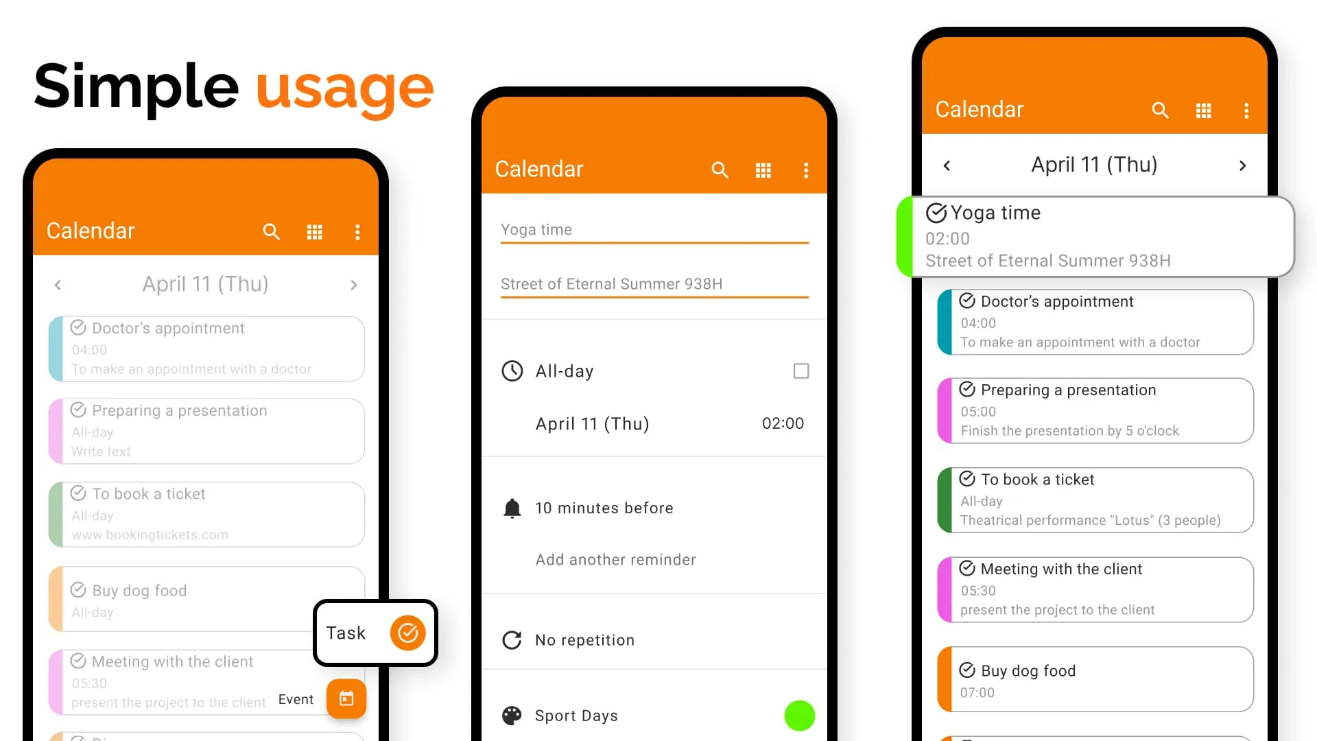 Simple Calendar