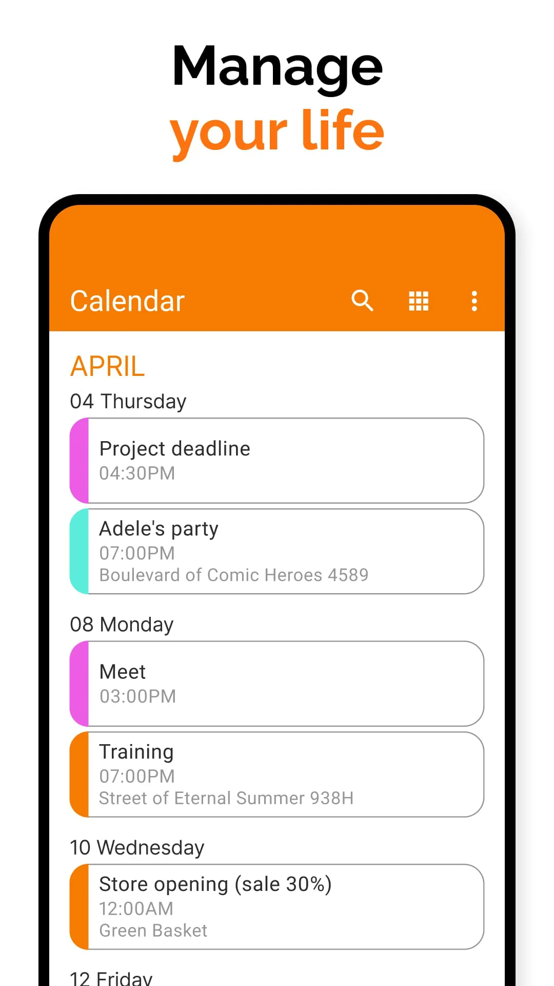 Simple Calendar