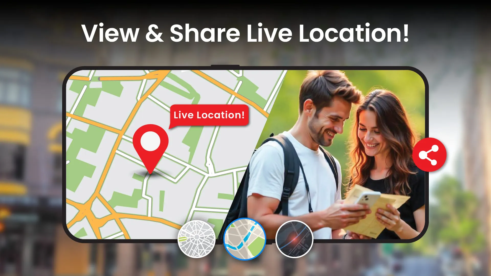 GPS Navigation Live Map Road