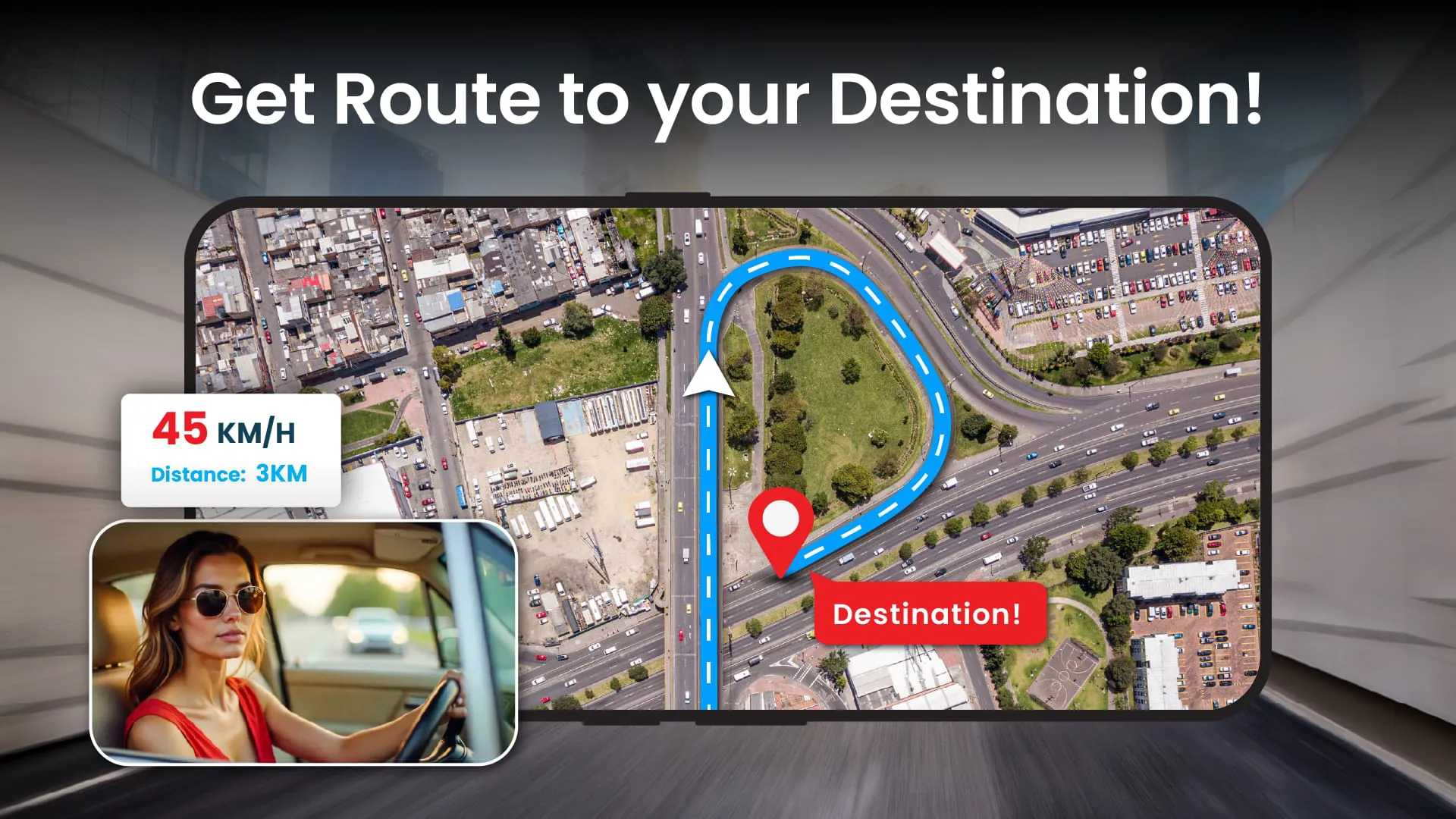 GPS Navigation Live Map Road