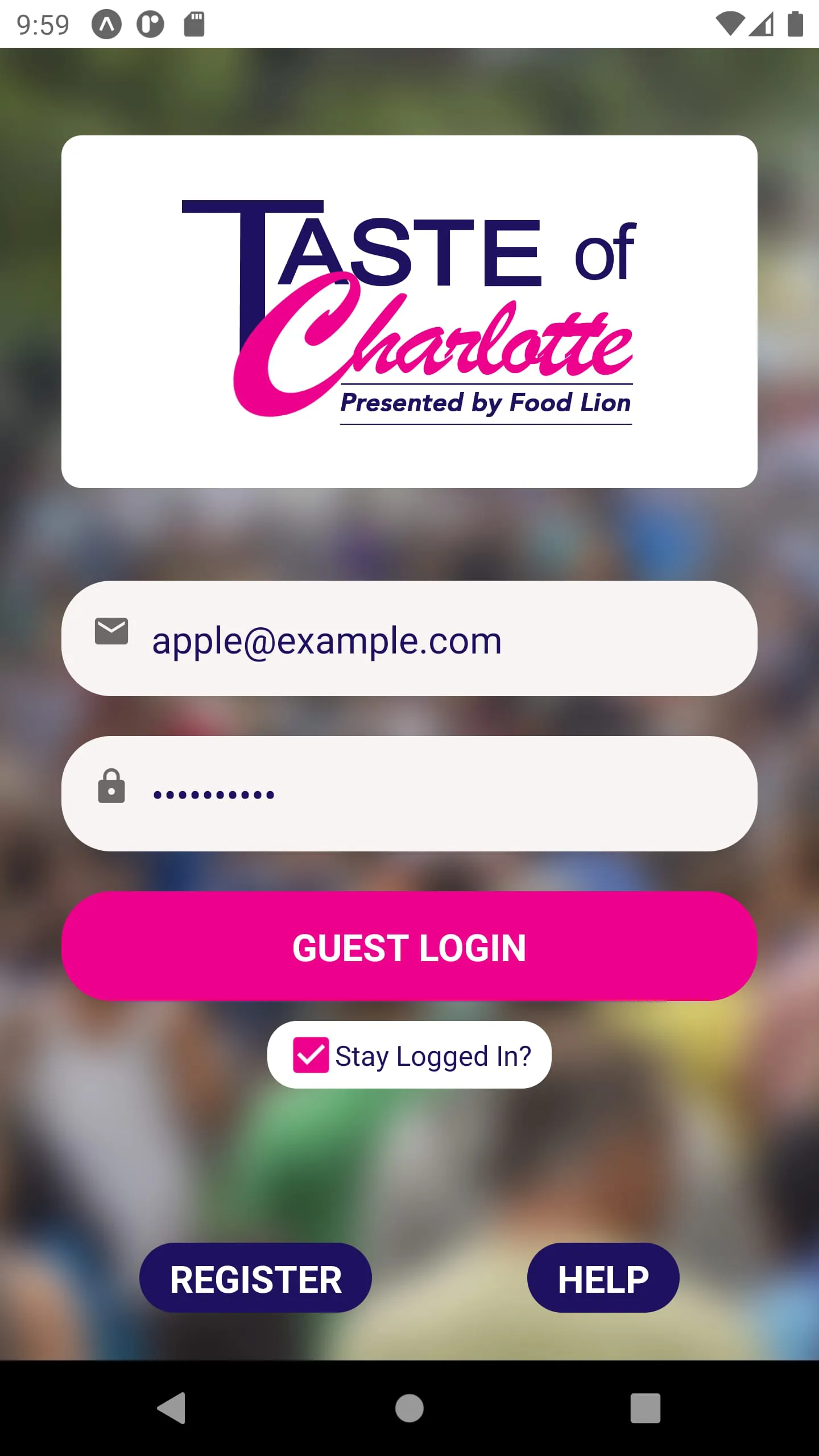 Taste of Charlotte Guest