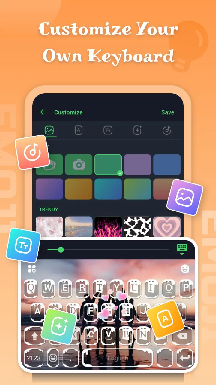 Emoji keyboard