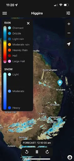 Higgins Weather