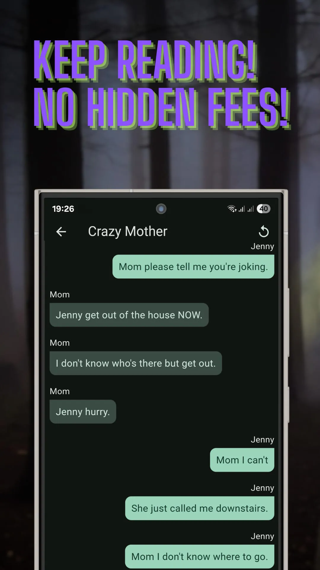 Scary Chat Stories