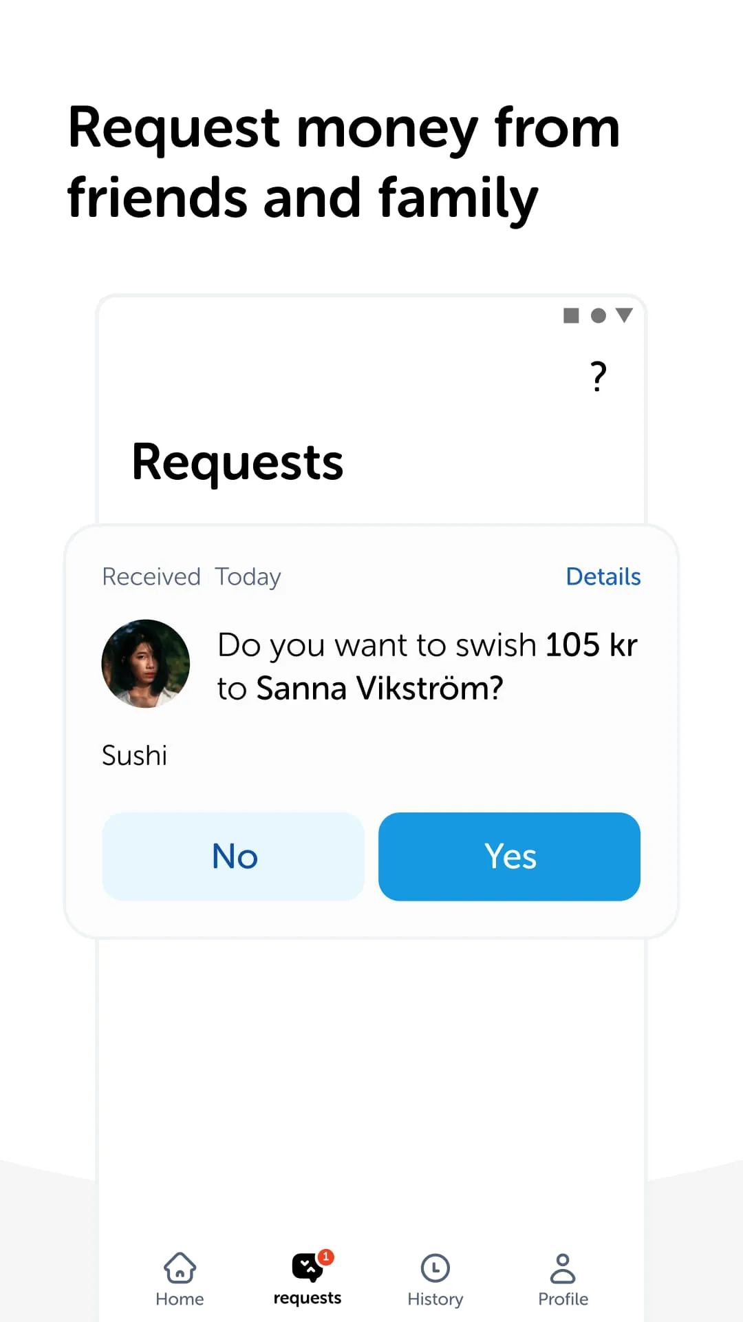 Swish payments