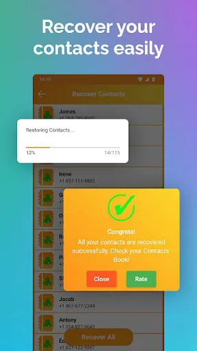 Recover Deleted Contacts