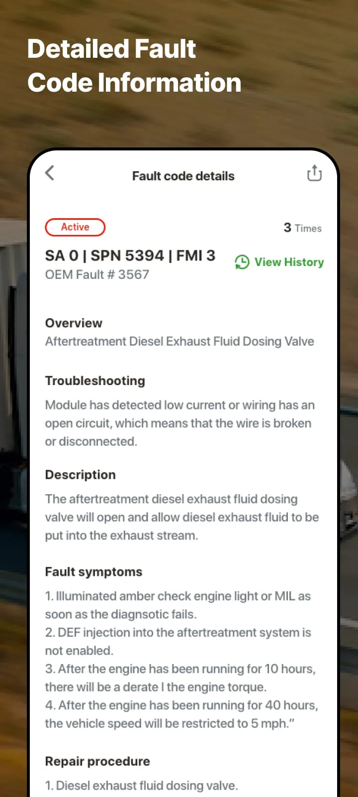 OTR Diagnostics