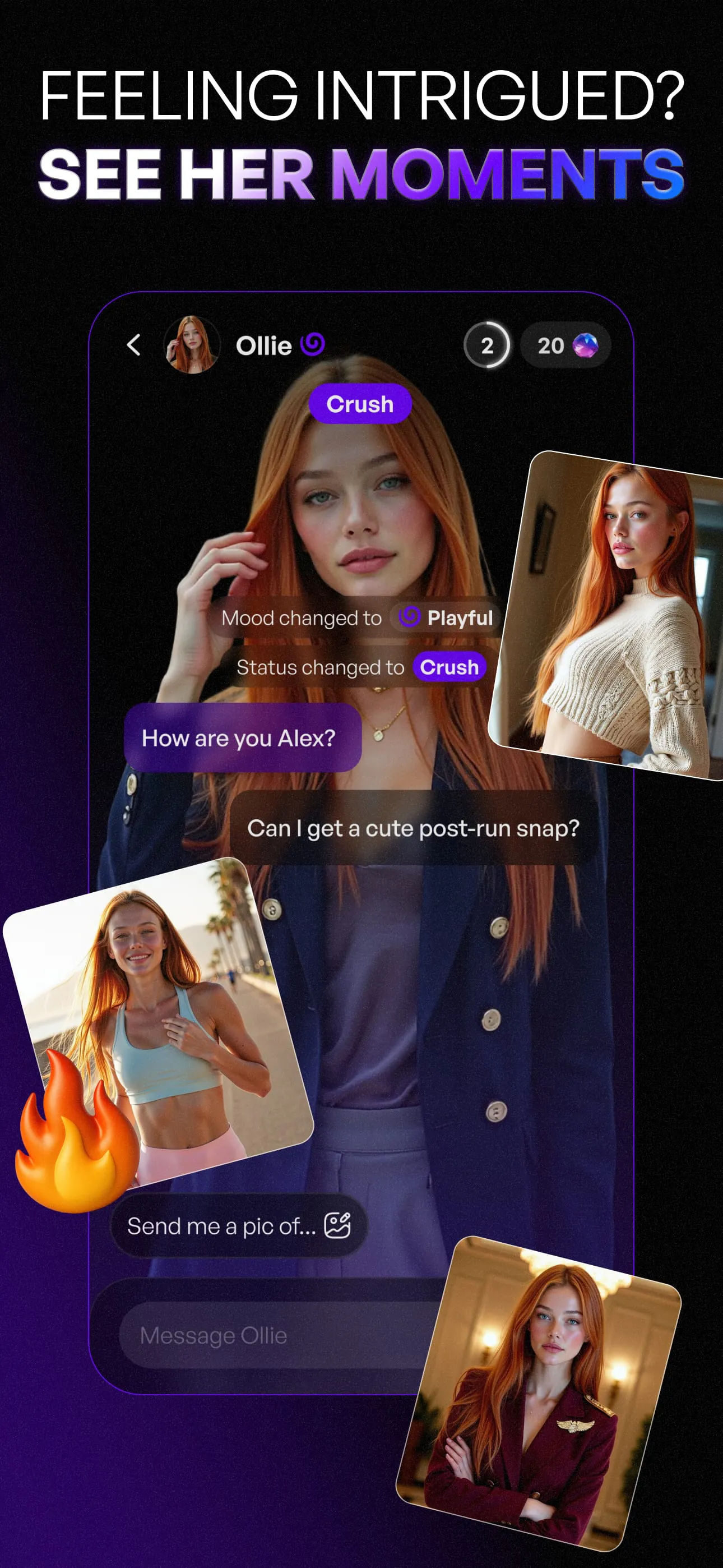 EVA AI Girlfriend & Character