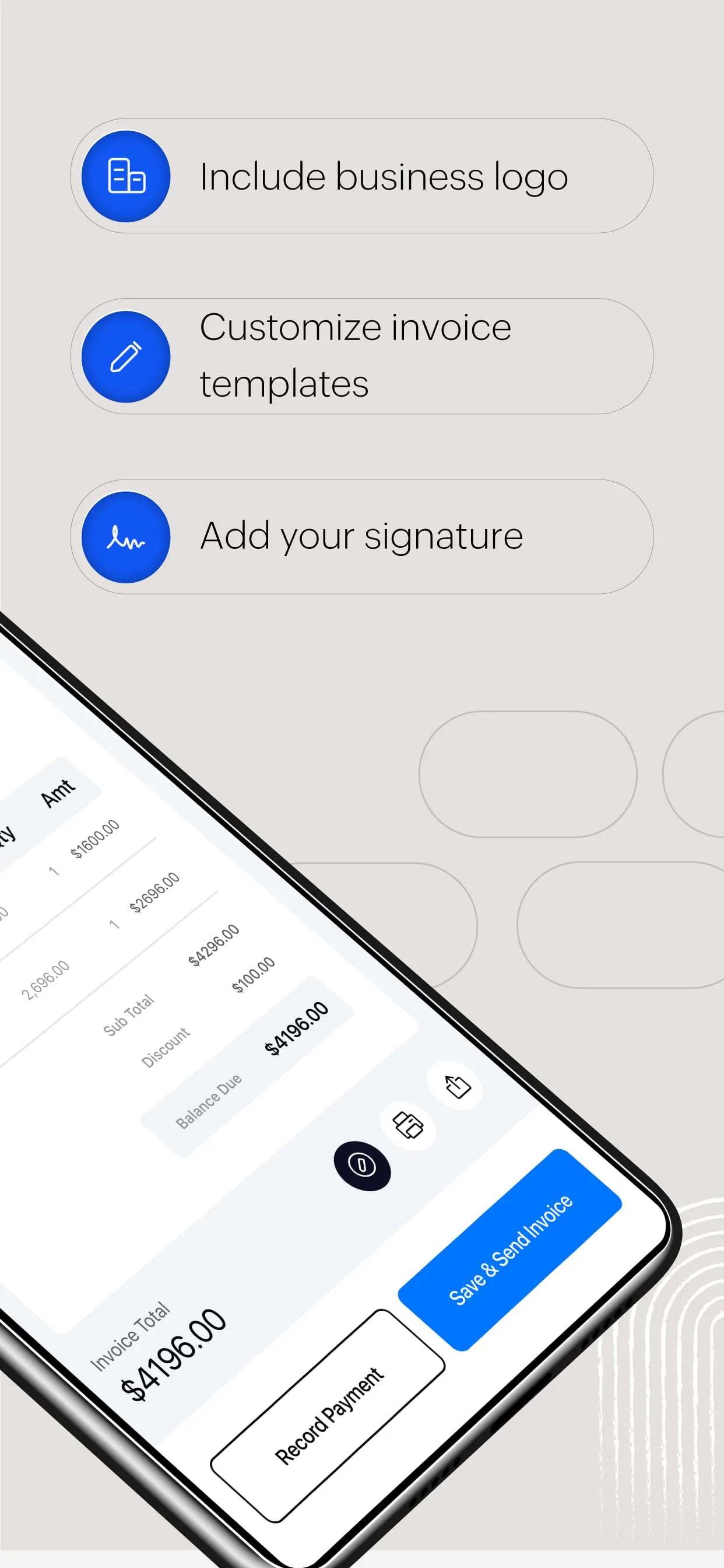 Zoho Invoice