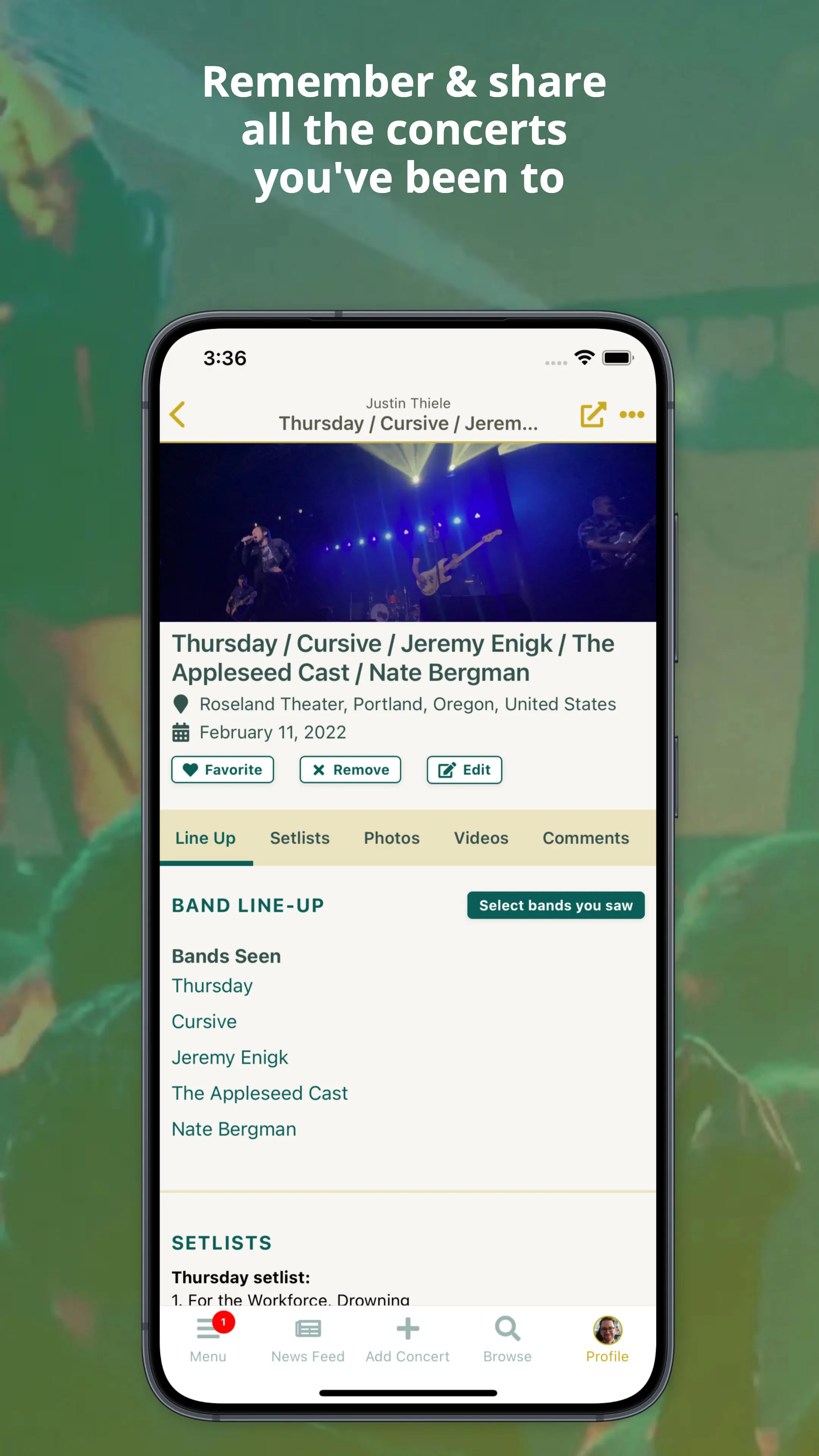 Concert Archives