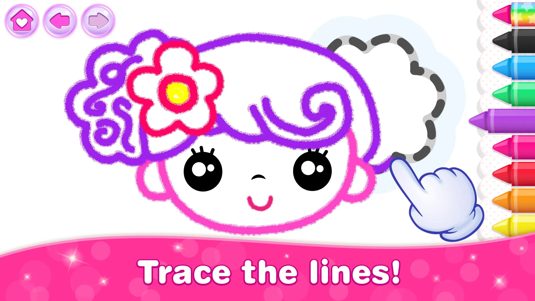 Kids Coloring Games for Girls
