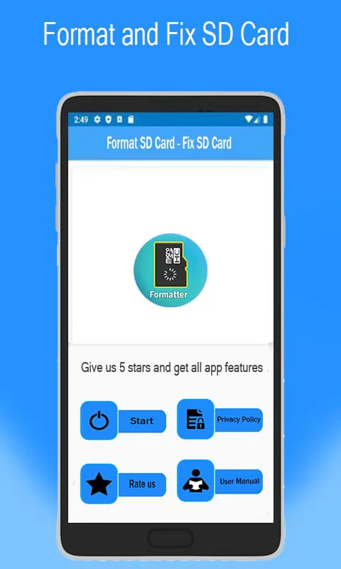 Format SD Card