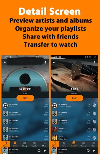 WearMedia Musik Player Wear