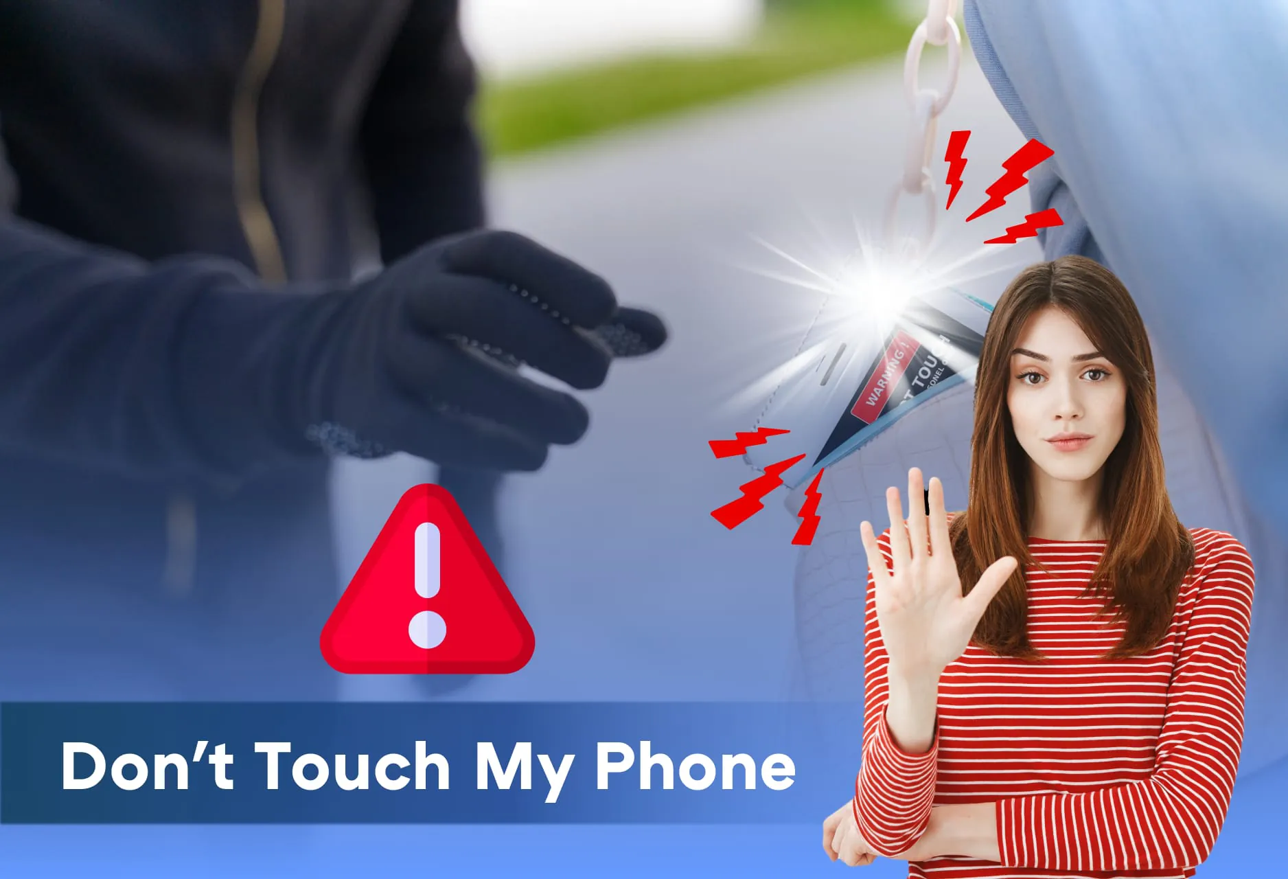 Anti Theft Phone Alarm Sounds