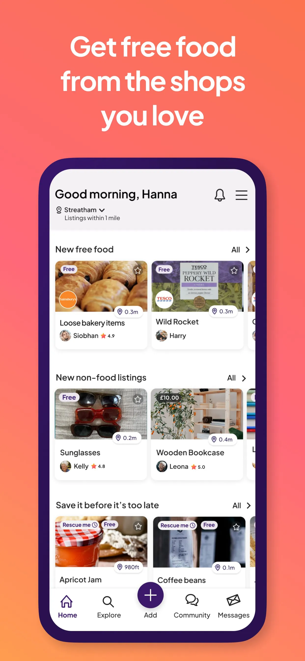 Olio — Share More