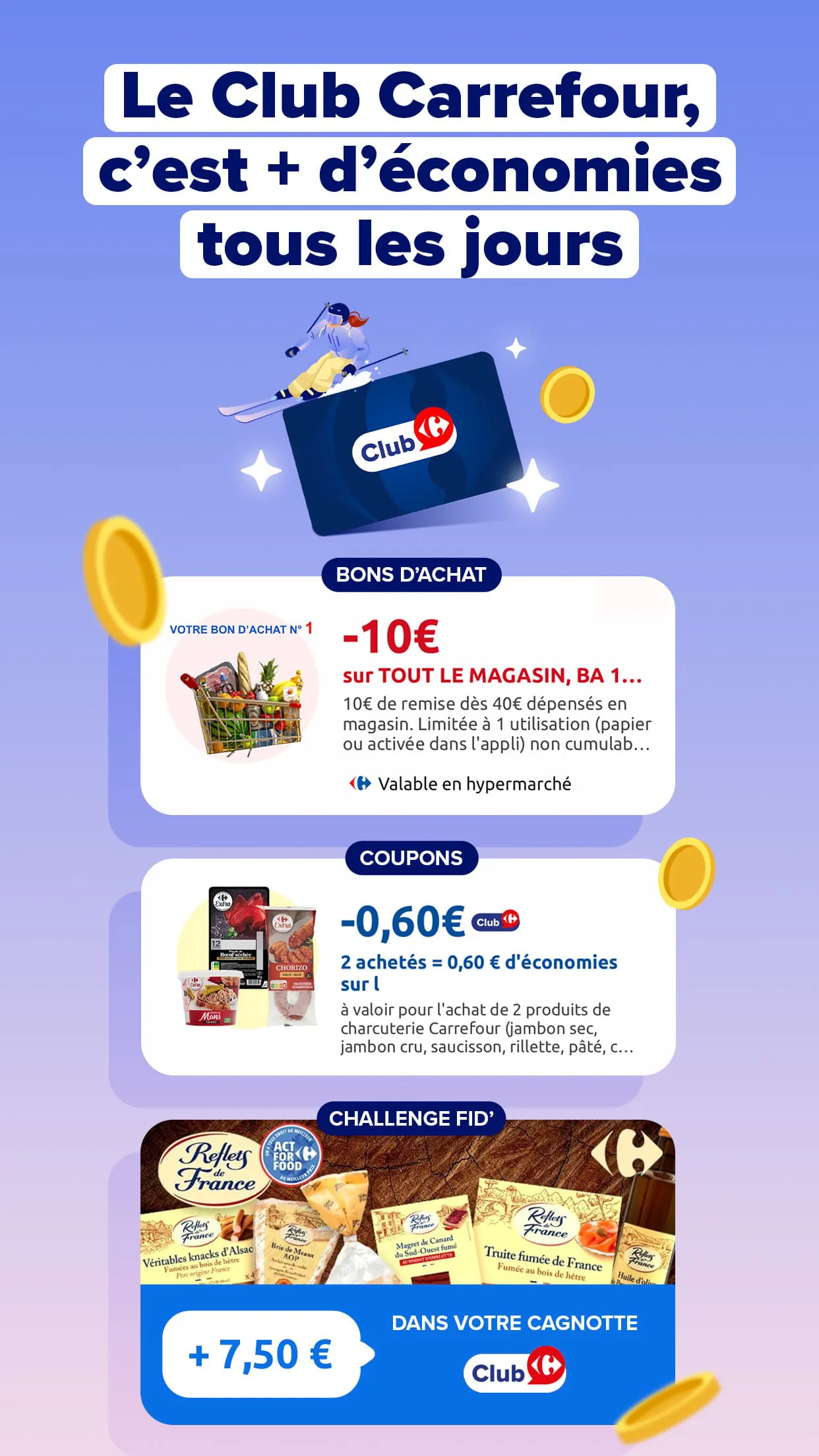 Carrefour & sa carte Club