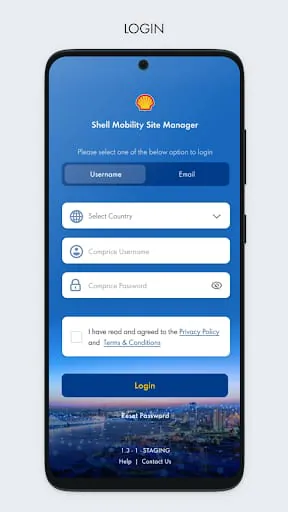 Shell Mobility Site Manager