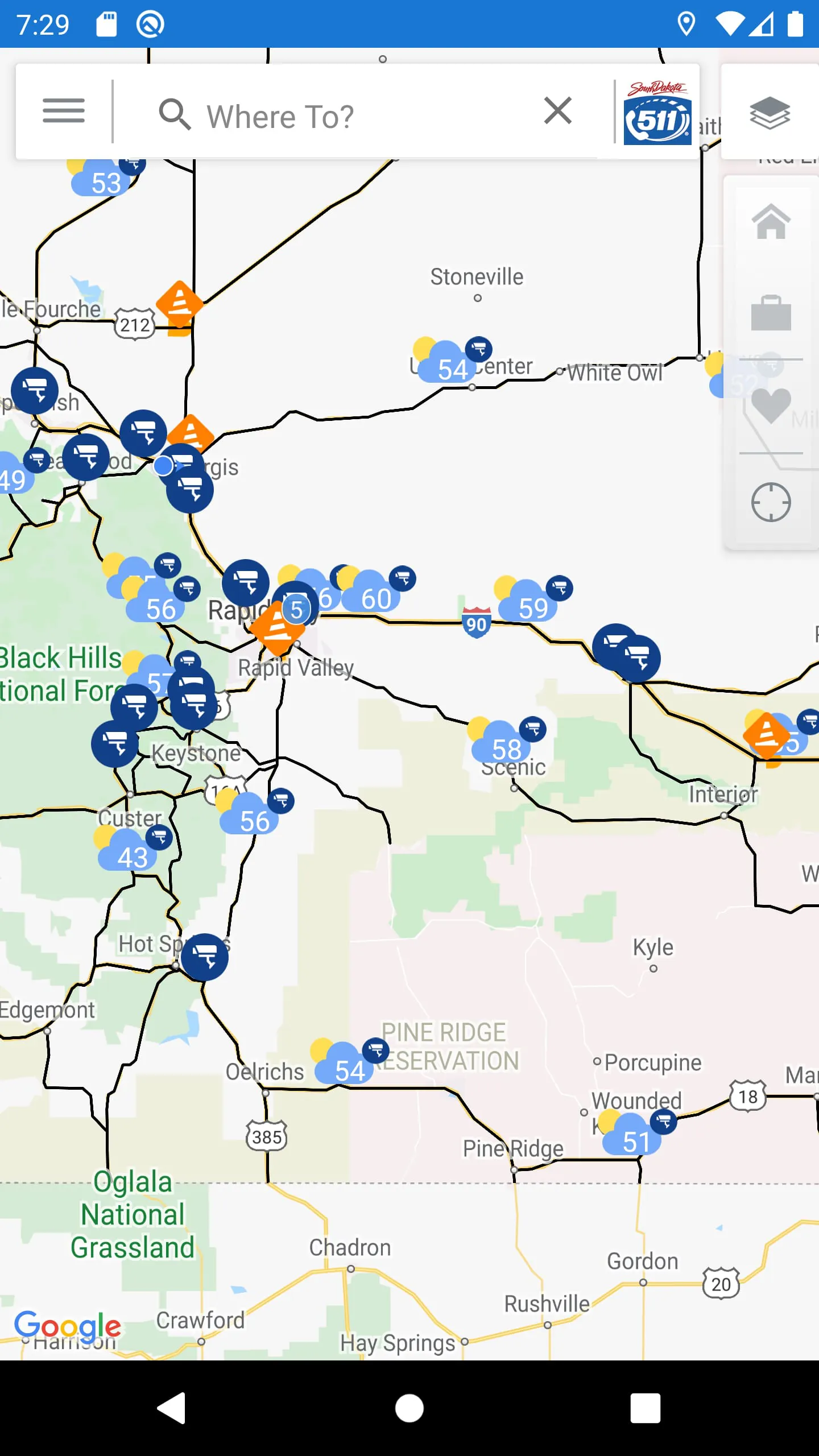 SDDOT 511