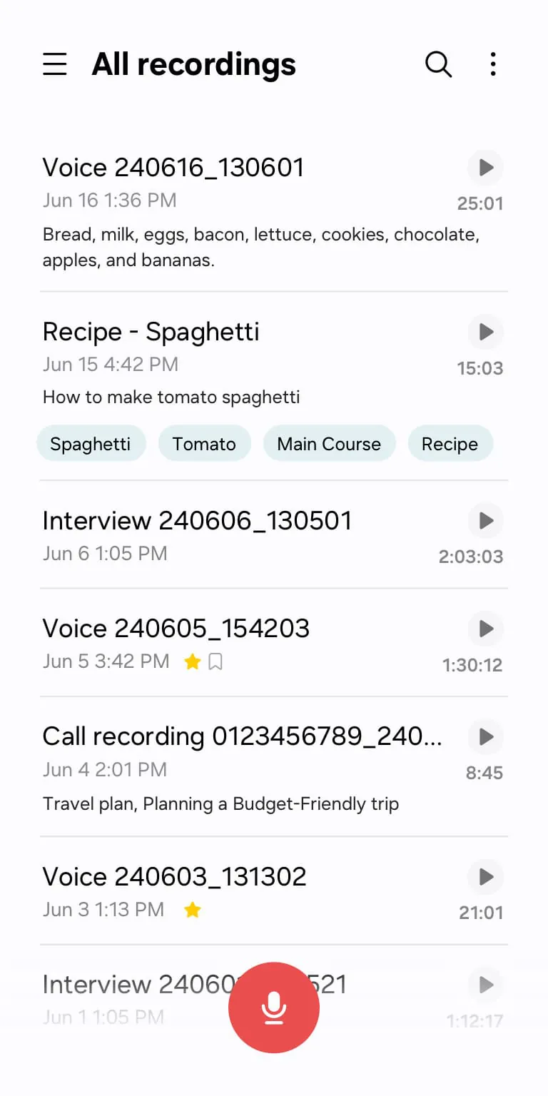 Voice Recorder
