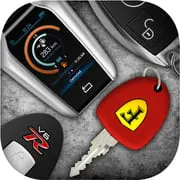 Keys simulator and cars sounds