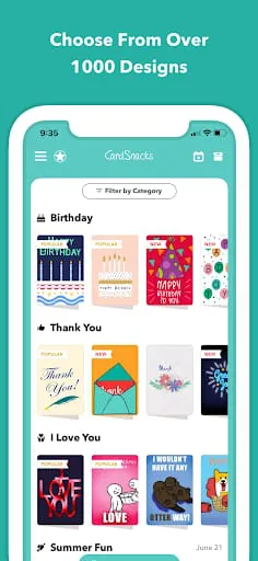 CardSnacks