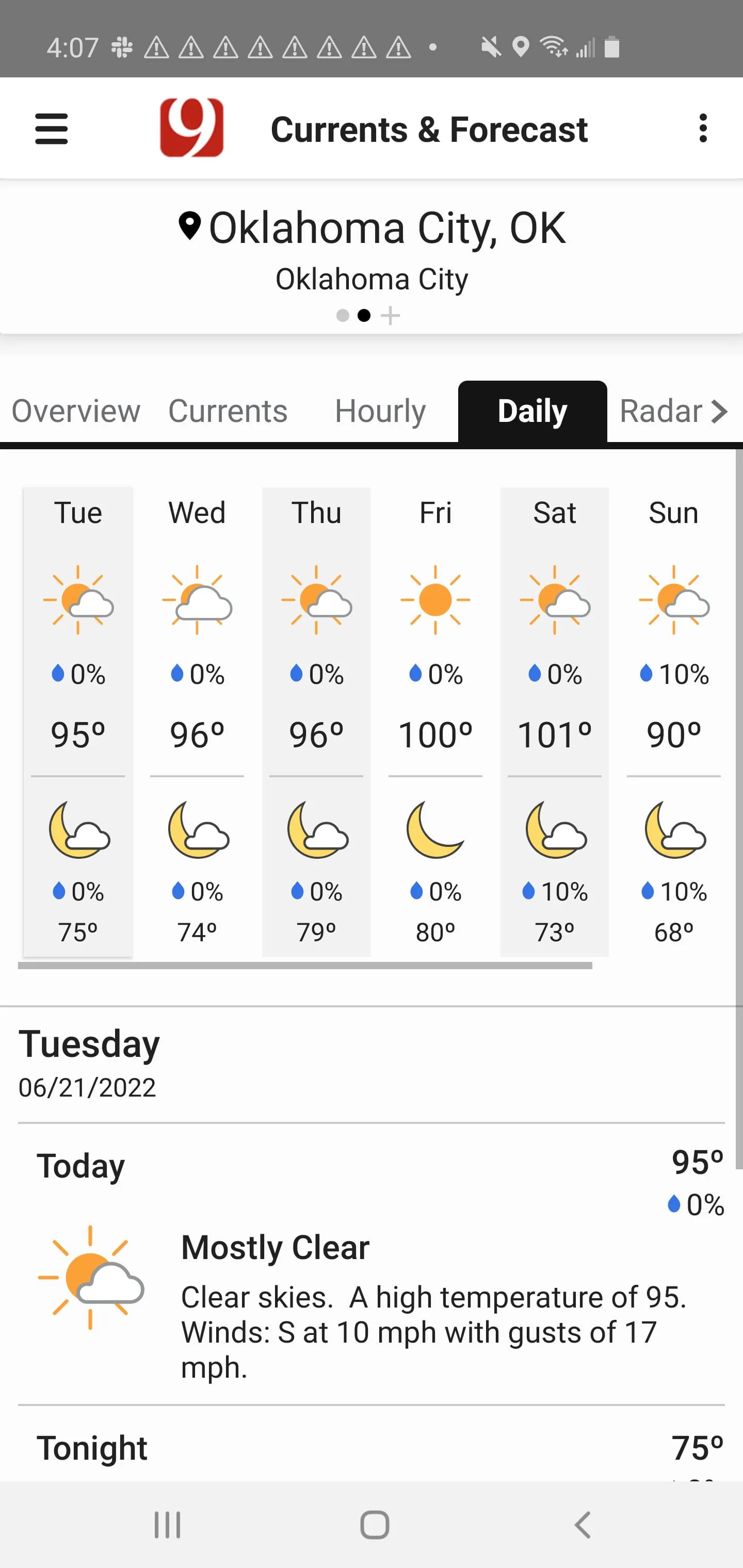 News 9 Weather