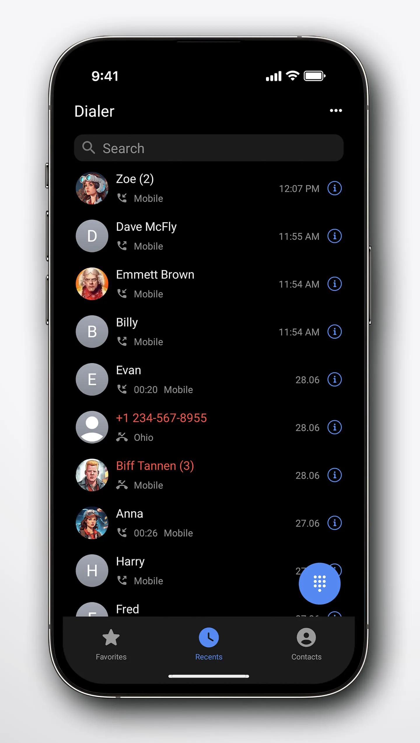 Right Dialer
