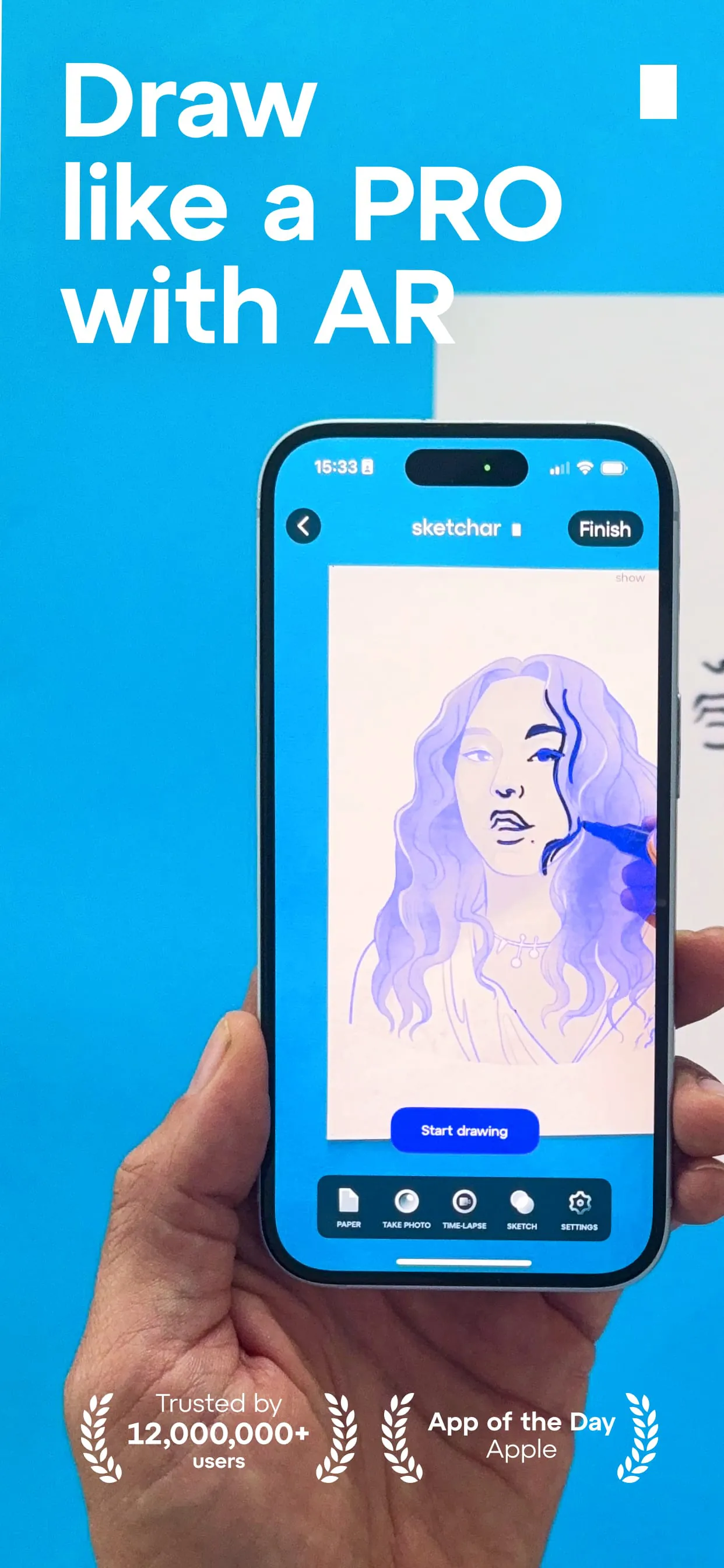 Sketchar AR Drawing Sketchpad