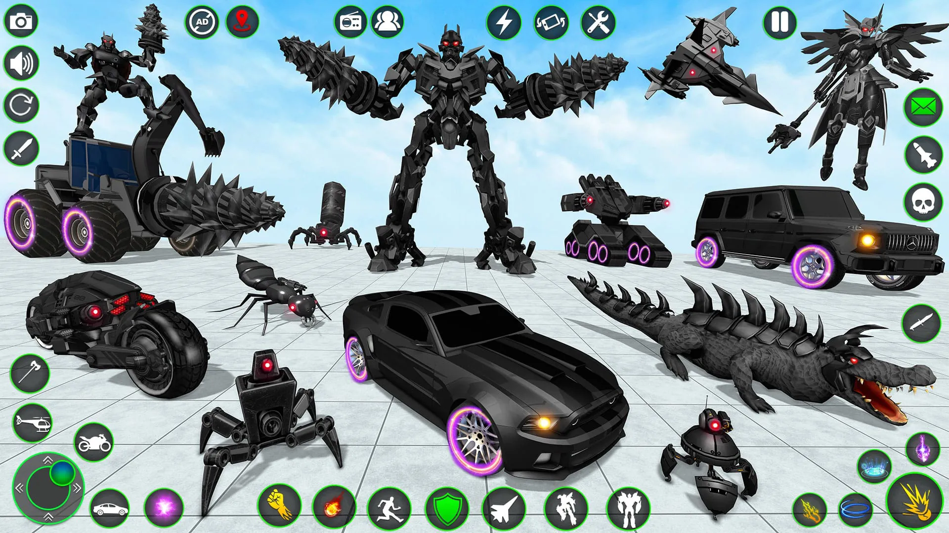 Air Robot Game
