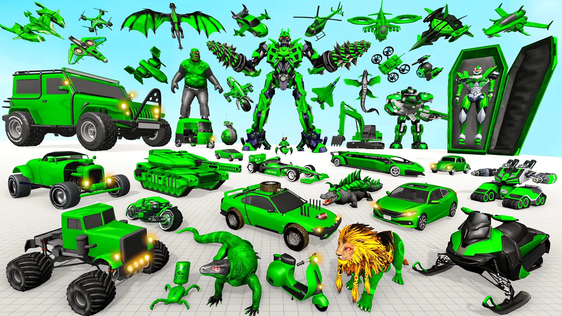 Air Robot Game