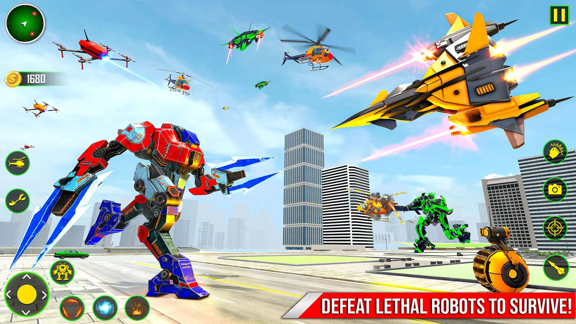 Air Robot Game