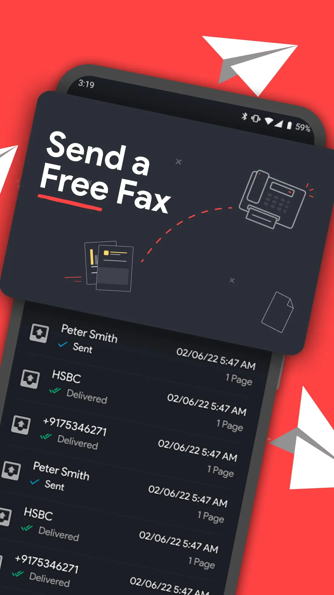 FREE FAX App Send Fax
