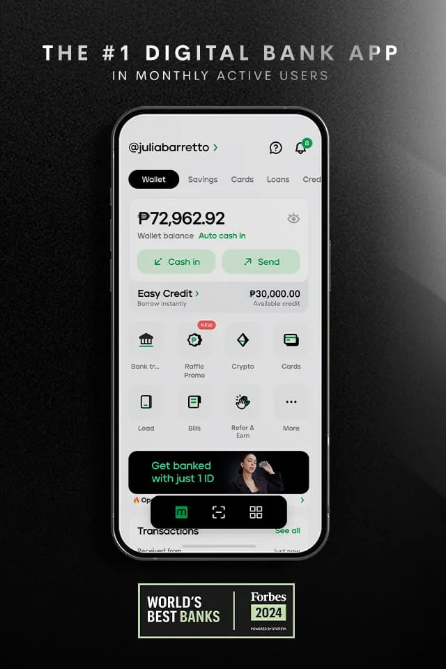 Maya – savings