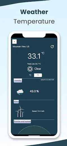 Accurate Room Temperature App